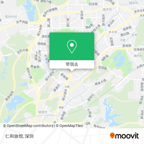仁和旅馆地图