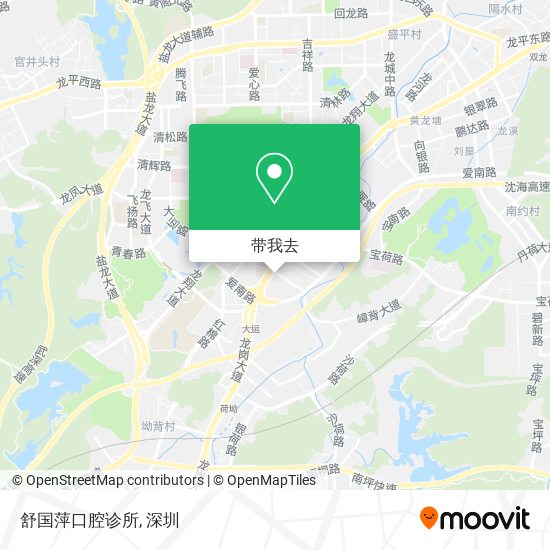 舒国萍口腔诊所地图