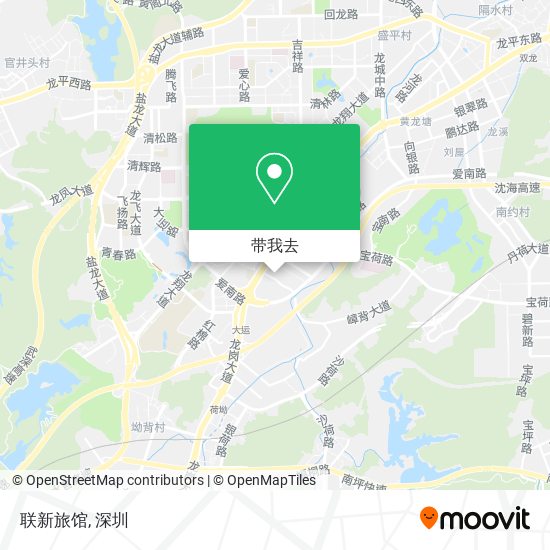 联新旅馆地图