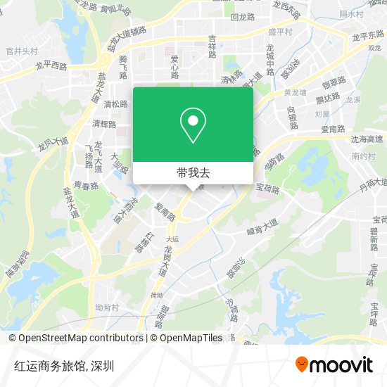 红运商务旅馆地图