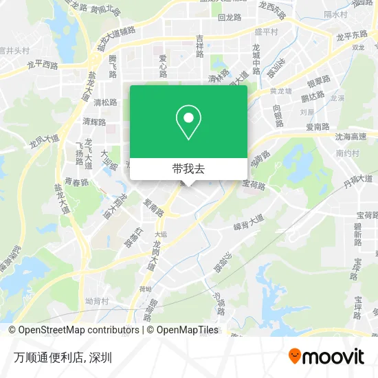 万顺通便利店地图