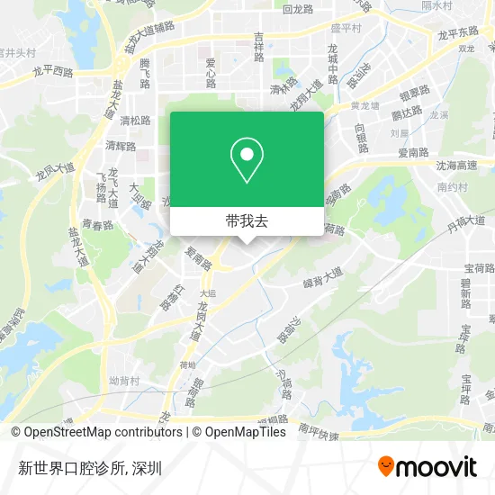新世界口腔诊所地图