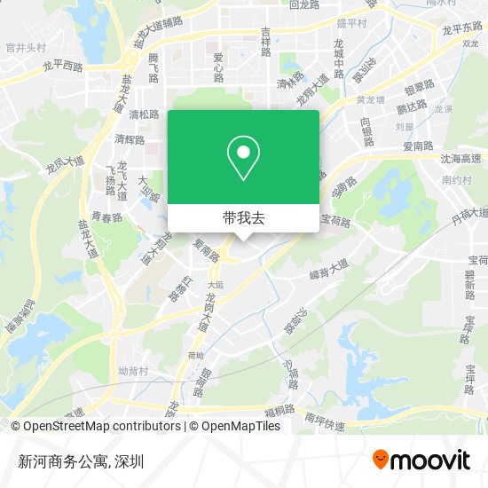 新河商务公寓地图