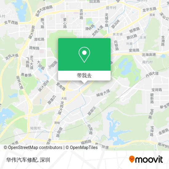 华伟汽车修配地图