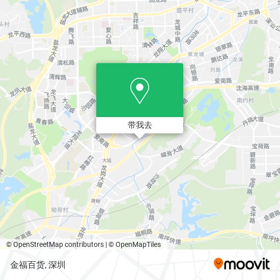 金福百货地图