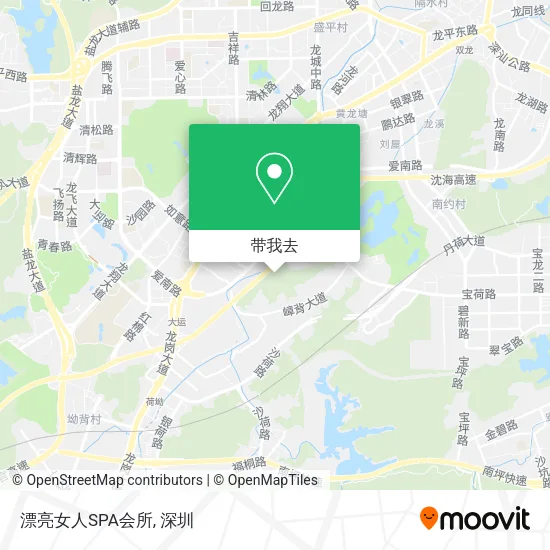 漂亮女人SPA会所地图