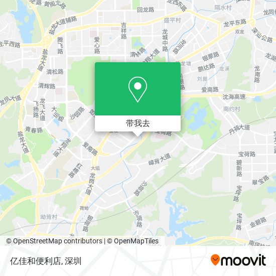 亿佳和便利店地图