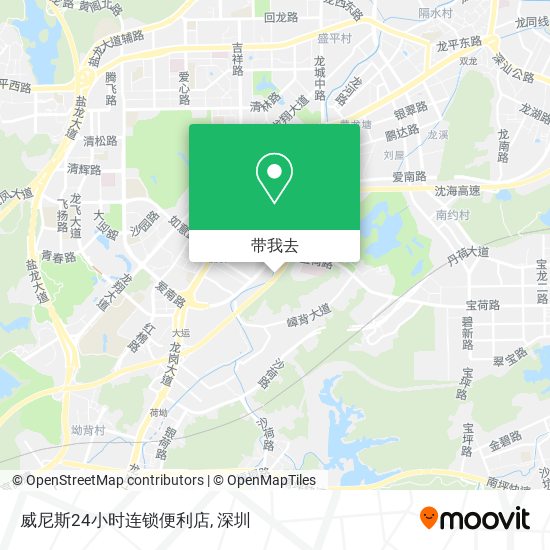 威尼斯24小时连锁便利店地图