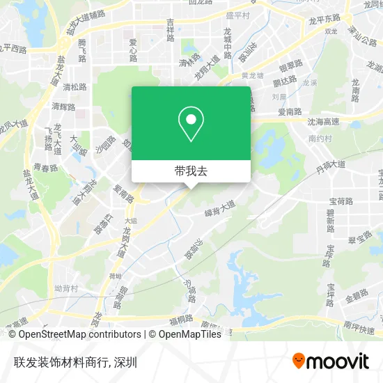 联发装饰材料商行地图