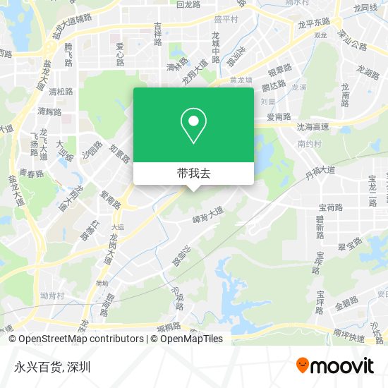 永兴百货地图