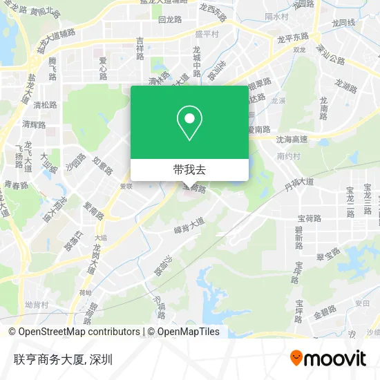 联亨商务大厦地图