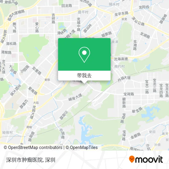 深圳市肿瘤医院地图