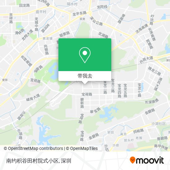 南约积谷田村院式小区地图