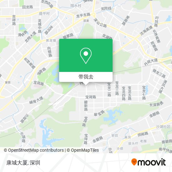 康城大厦地图