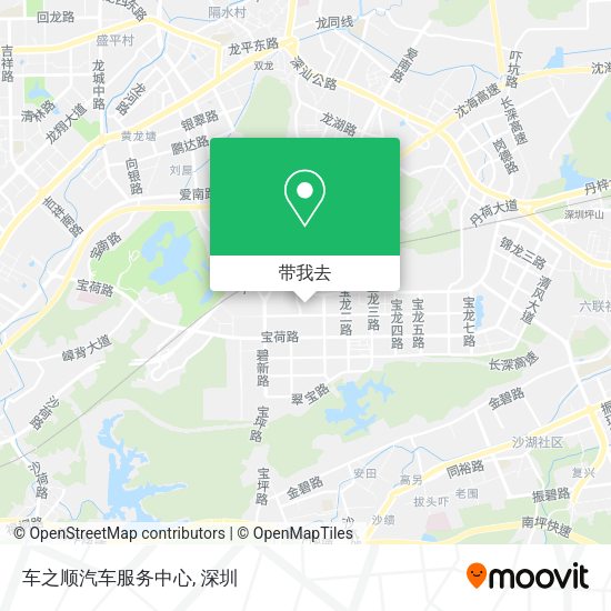 车之顺汽车服务中心地图