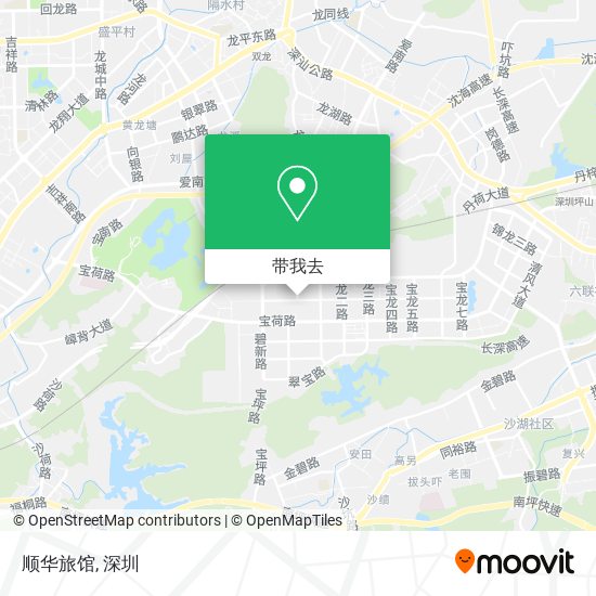 顺华旅馆地图