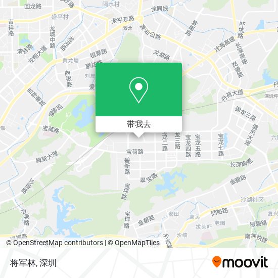将军林地图