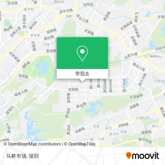 马桥市场地图