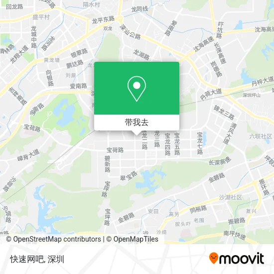 快速网吧地图