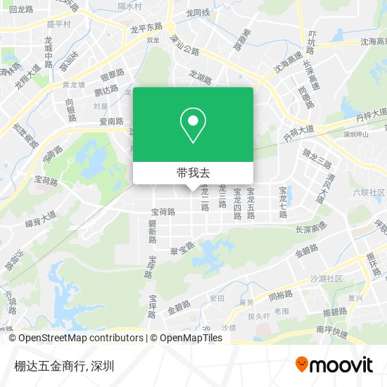 棚达五金商行地图