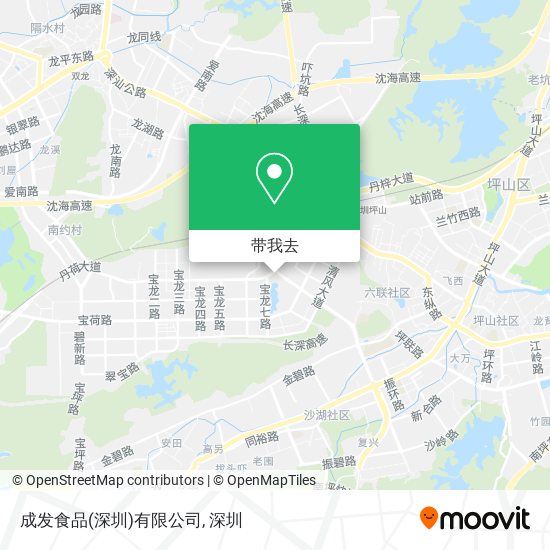成发食品(深圳)有限公司地图