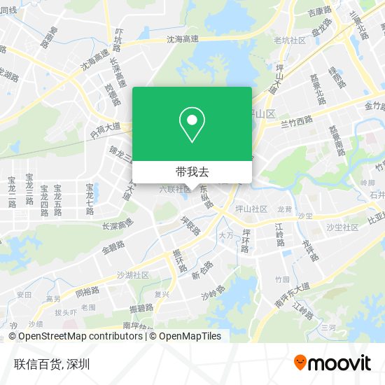 联信百货地图