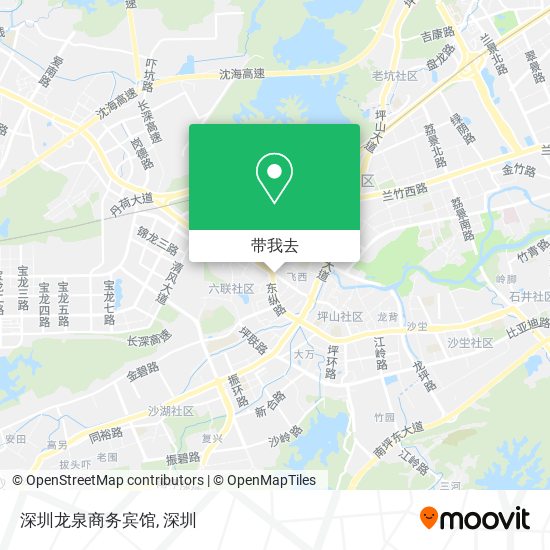 深圳龙泉商务宾馆地图