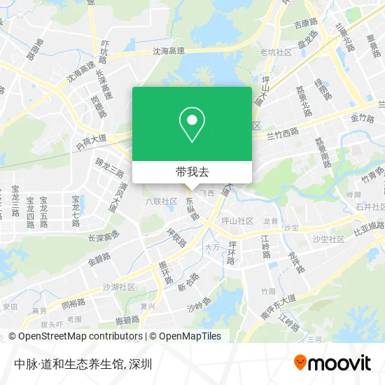 中脉·道和生态养生馆地图