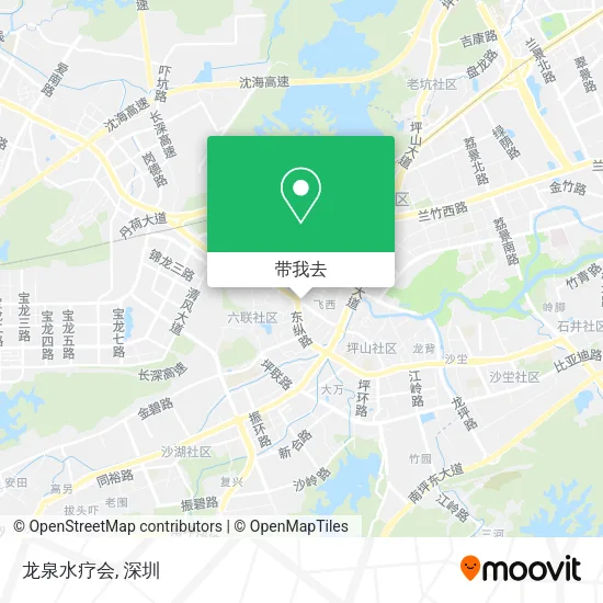 龙泉水疗会地图