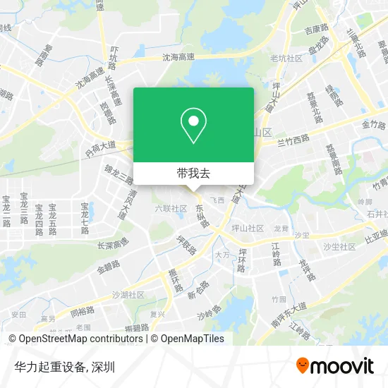 华力起重设备地图