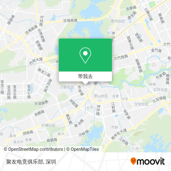 聚友电竞俱乐部地图