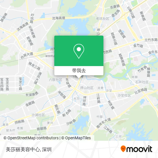 美莎丽美容中心地图