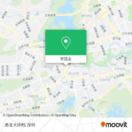 惠龙大排档地图