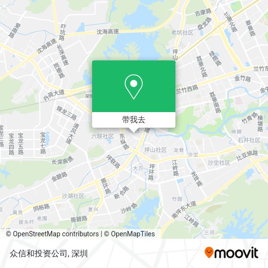 众信和投资公司地图