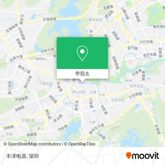 丰泽电器地图