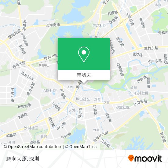 鹏润大厦地图