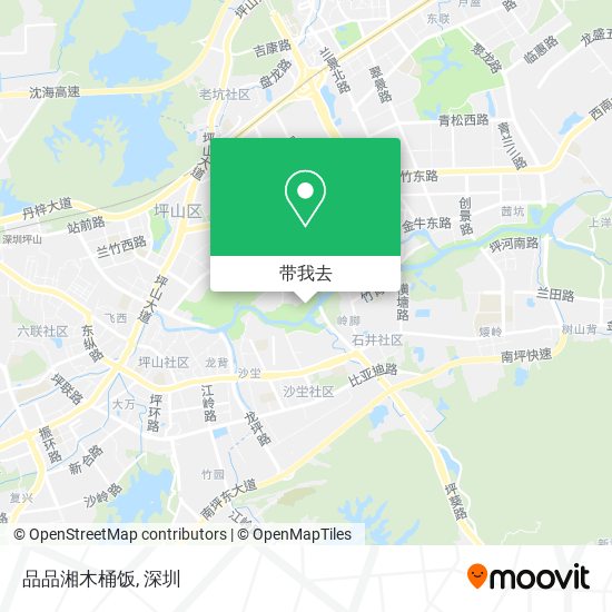 品品湘木桶饭地图