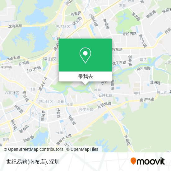 世纪易购(南布店)地图