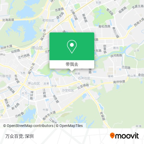 万众百货地图
