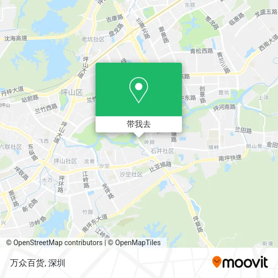 万众百货地图