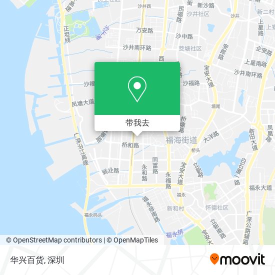华兴百货地图