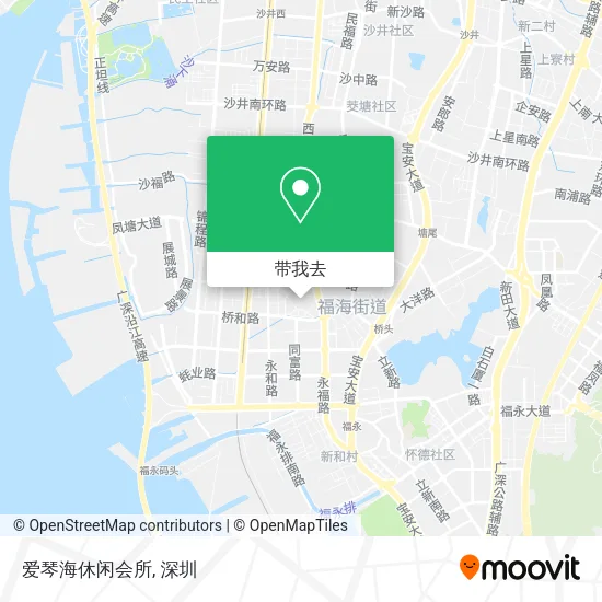 爱琴海休闲会所地图