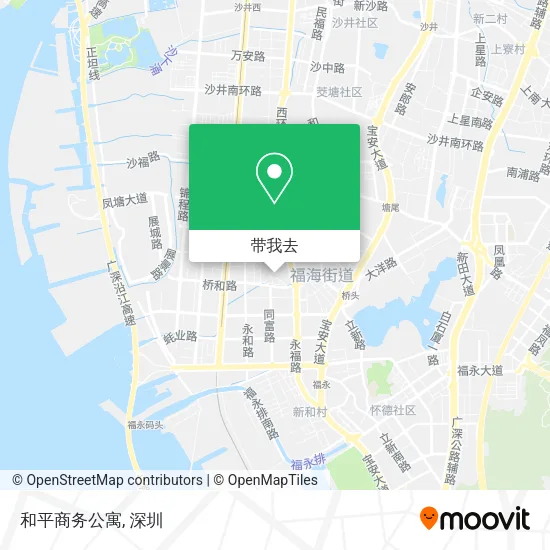 和平商务公寓地图