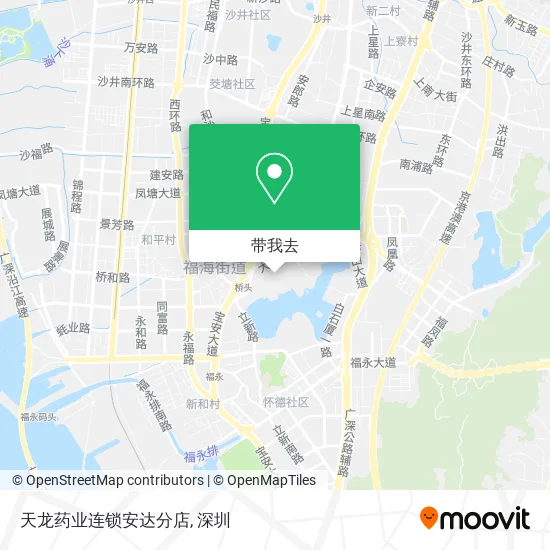 天龙药业连锁安达分店地图