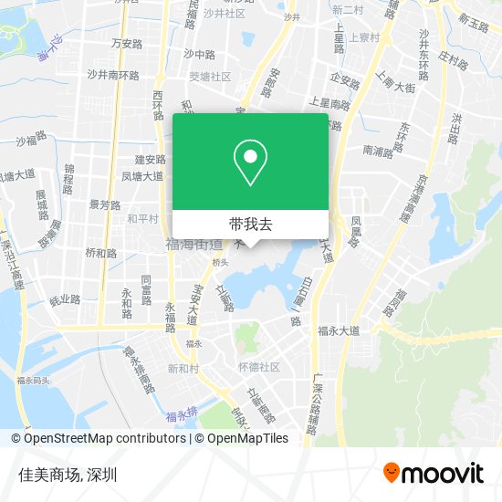 佳美商场地图