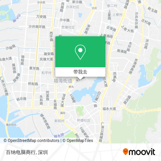 百纳电脑商行地图