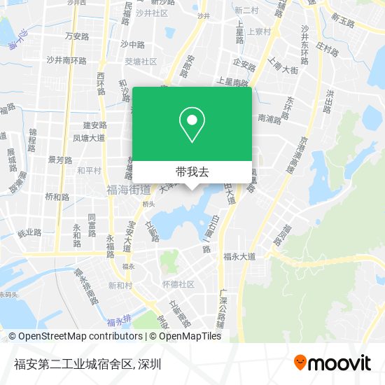 福安第二工业城宿舍区地图