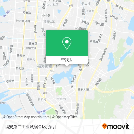 福安第二工业城宿舍区地图