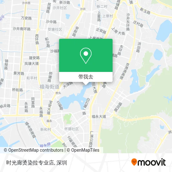 时光廊烫染拉专业店地图