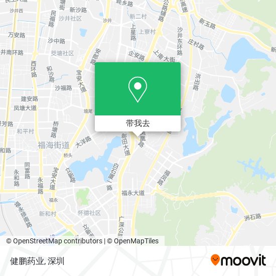 健鹏药业地图